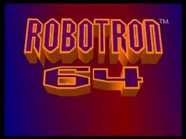 Robotron 64 Title Screen